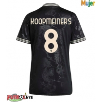 Camiseta Juventus Teun Koopmeiners #8 Tercera Equipación para mujer 2025-26 manga corta